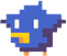 left bird
