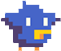 right bird